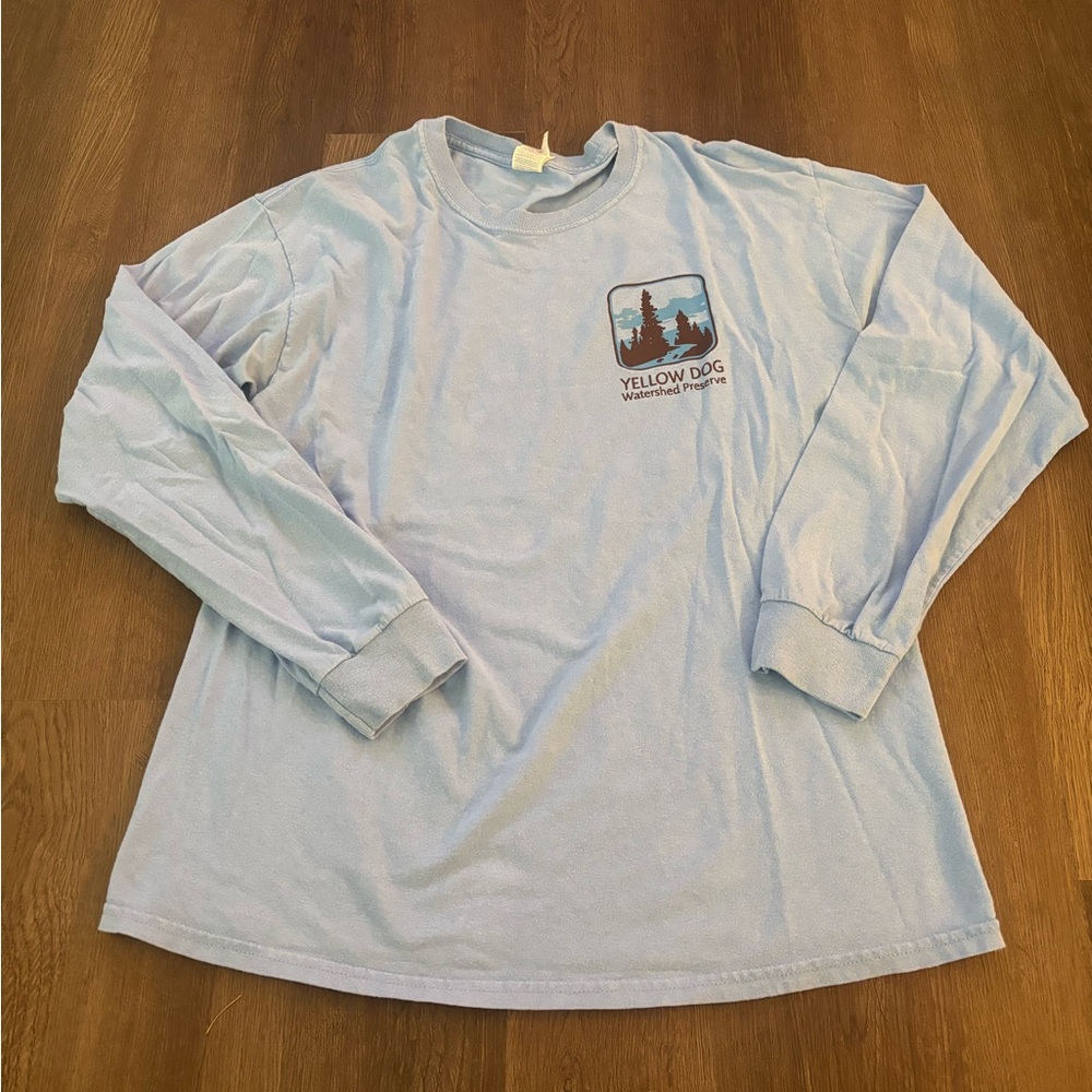 Men's Light Blue Long Sleeve Shirt